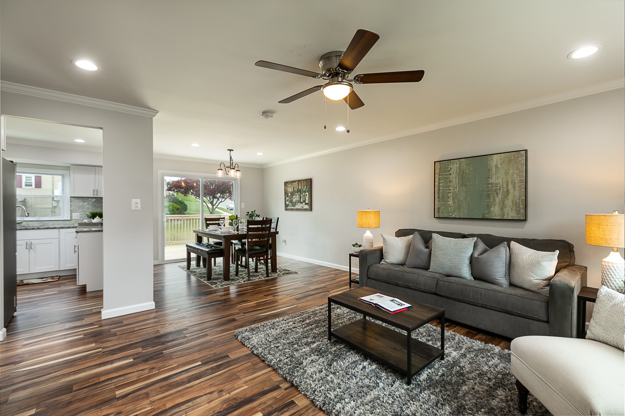 Living room Remodel & Flooring, Hilton NY