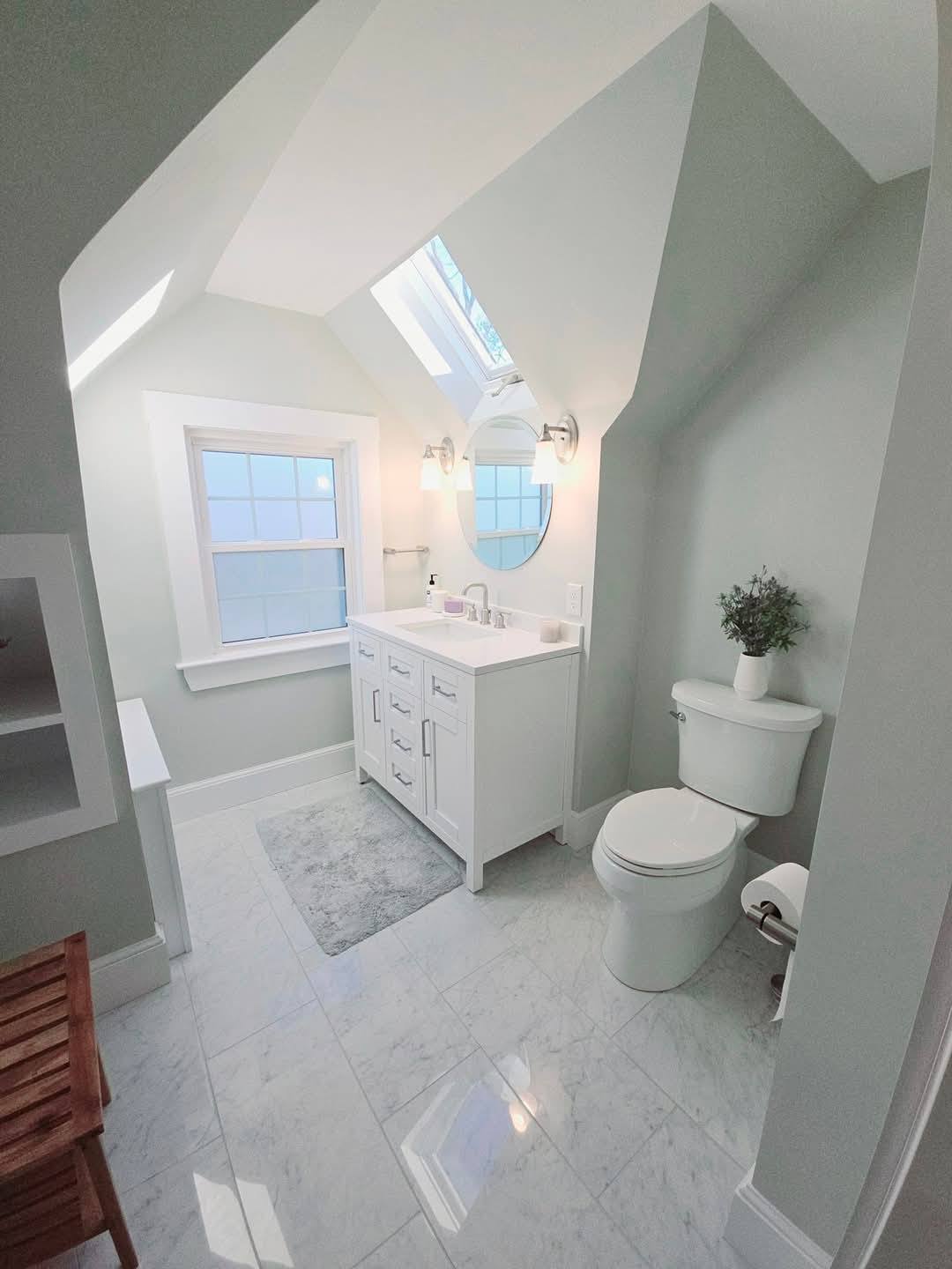 Attic Bathroom Remodel, Brighton NY